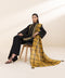 2 Piece - Embroidered Cotton Suit